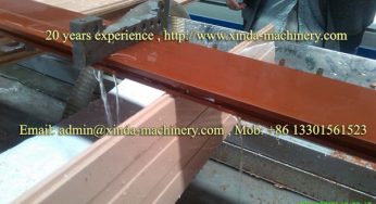 WPC profile making machine