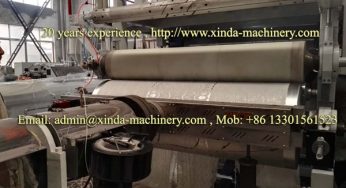 PVC gilding tablecloth making machine
