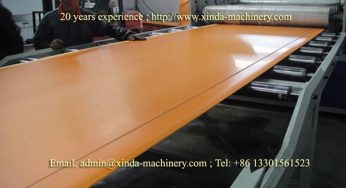 PVC foam board making machine