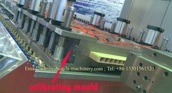 WPC hollow door panel making machine