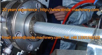 PVC fiber pipe line