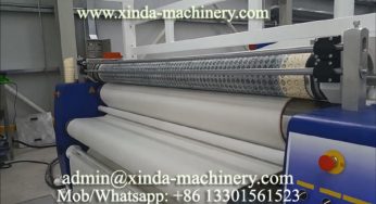 Fabric PVC dotting machine